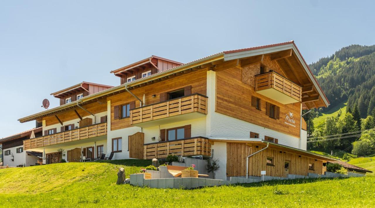 Berghaus Mucha - Ferienwohnungen - Naturpark Partner Bolsterlang Kültér fotó